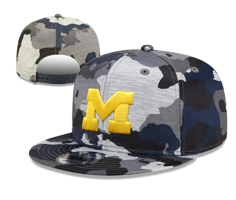 Michigan Wolverines Stitched Snapback Hats 004